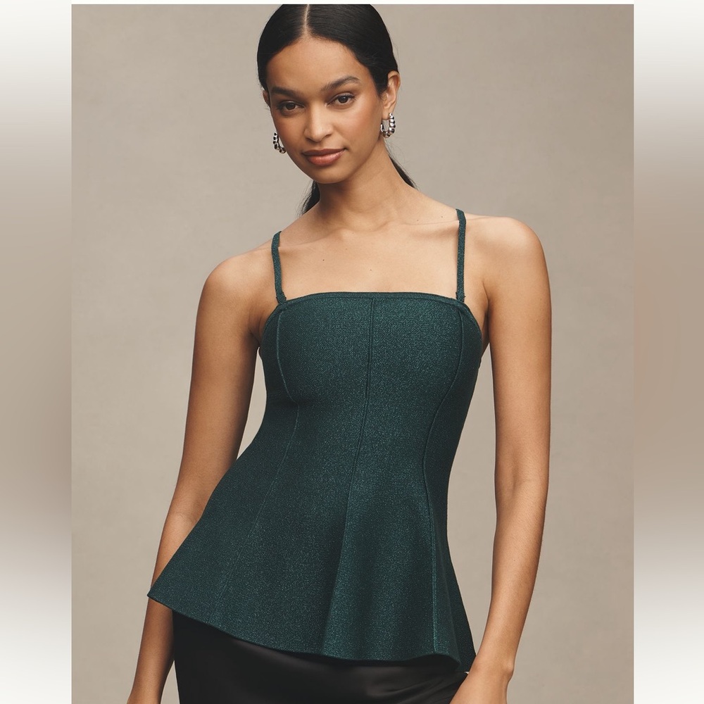Elegant Green Women's Top NWT Large